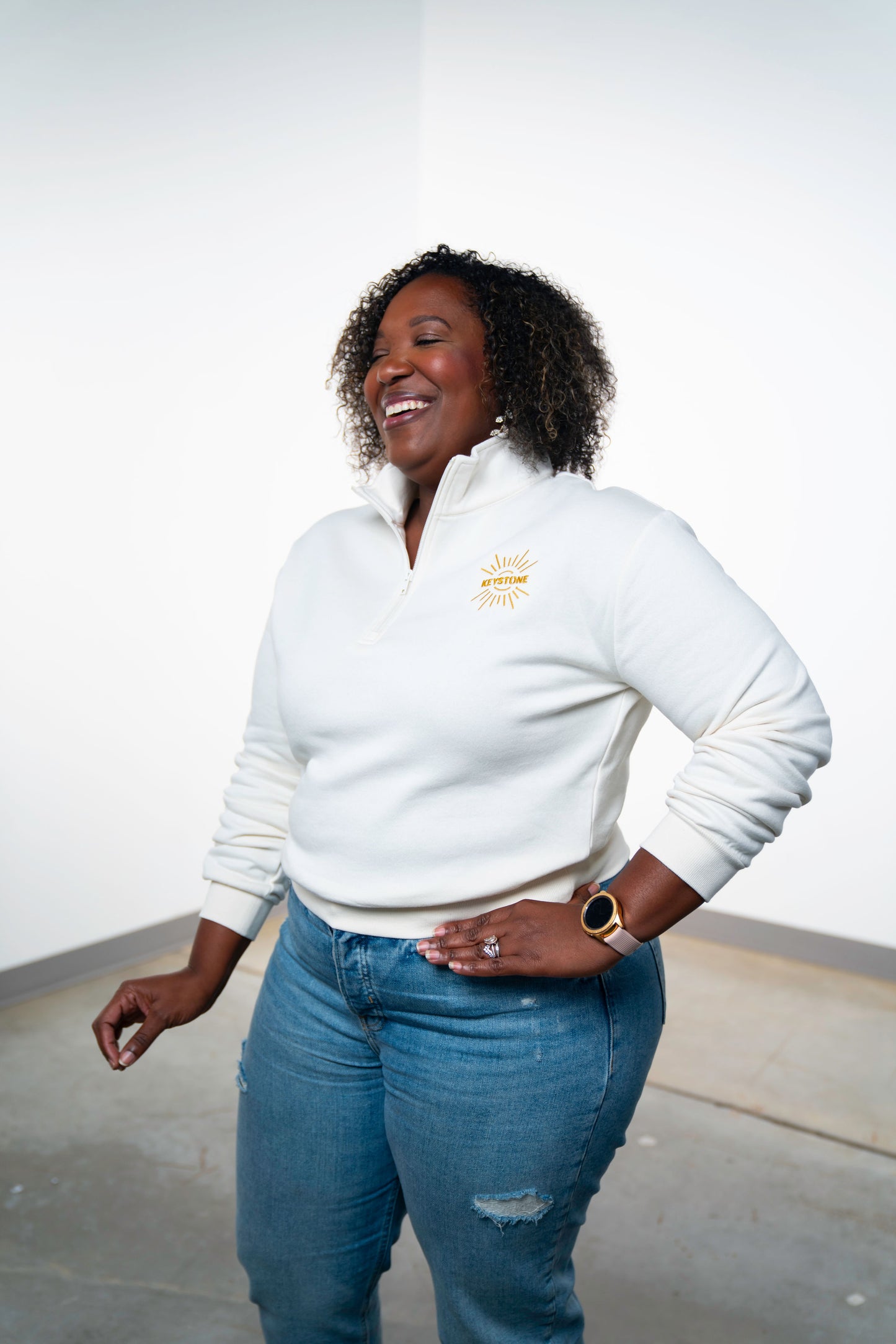 Women's Starburst 1/2 Zip