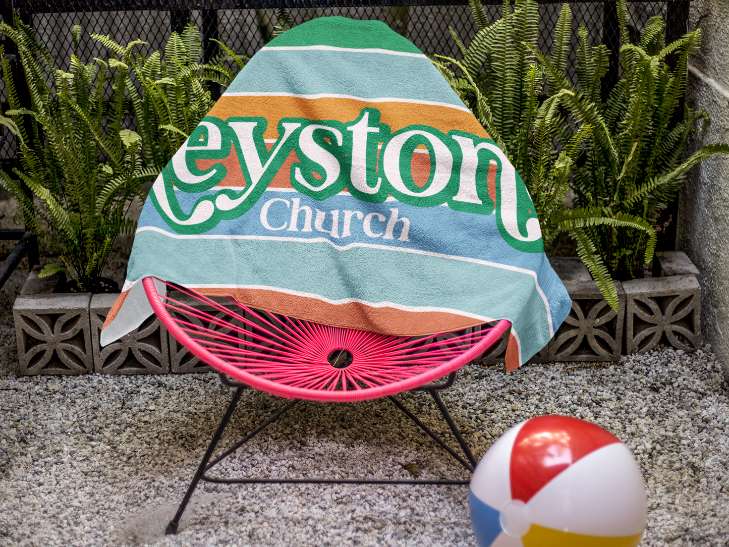 Keystone Beach Towel